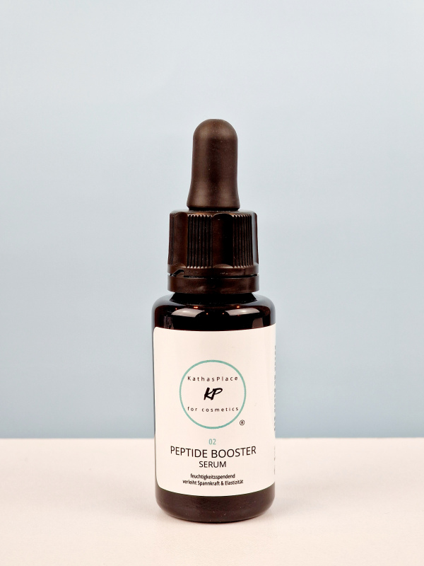 PEPTIDE BOOSTER SERUM: hochdosiertes anti-aging Serum gegen Hautalterung & Falten