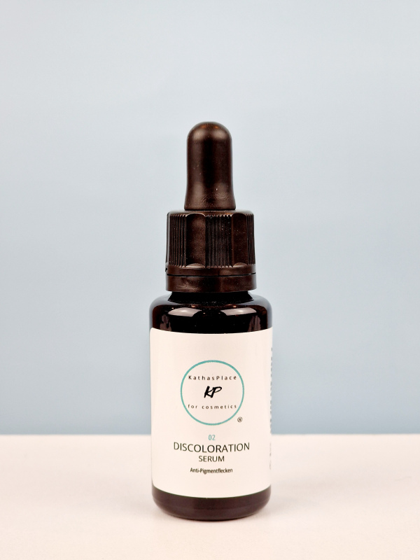 DISCOLORATION SERUM: Intensivserum zur Aufhellung von Pigmentflecken, Altersflecken