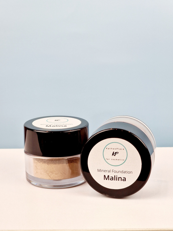 MINERAL POWDER FOUNDATION Malina: deckender & leichter Puder: helle bis leicht getönte Haut