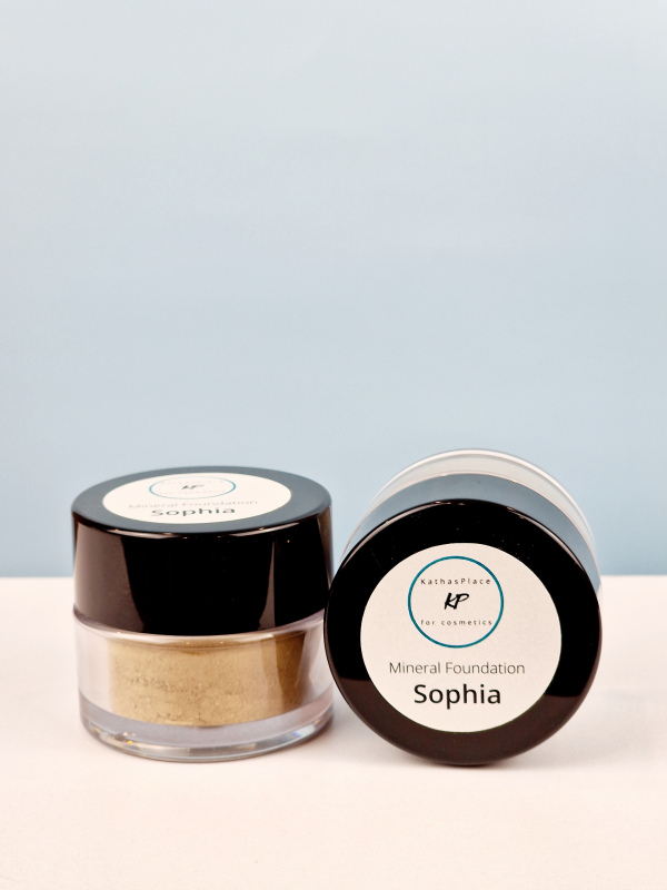 MINERAL POWDER FOUNDATION Sophia: deckender & leichter Puder: für getönte Haut